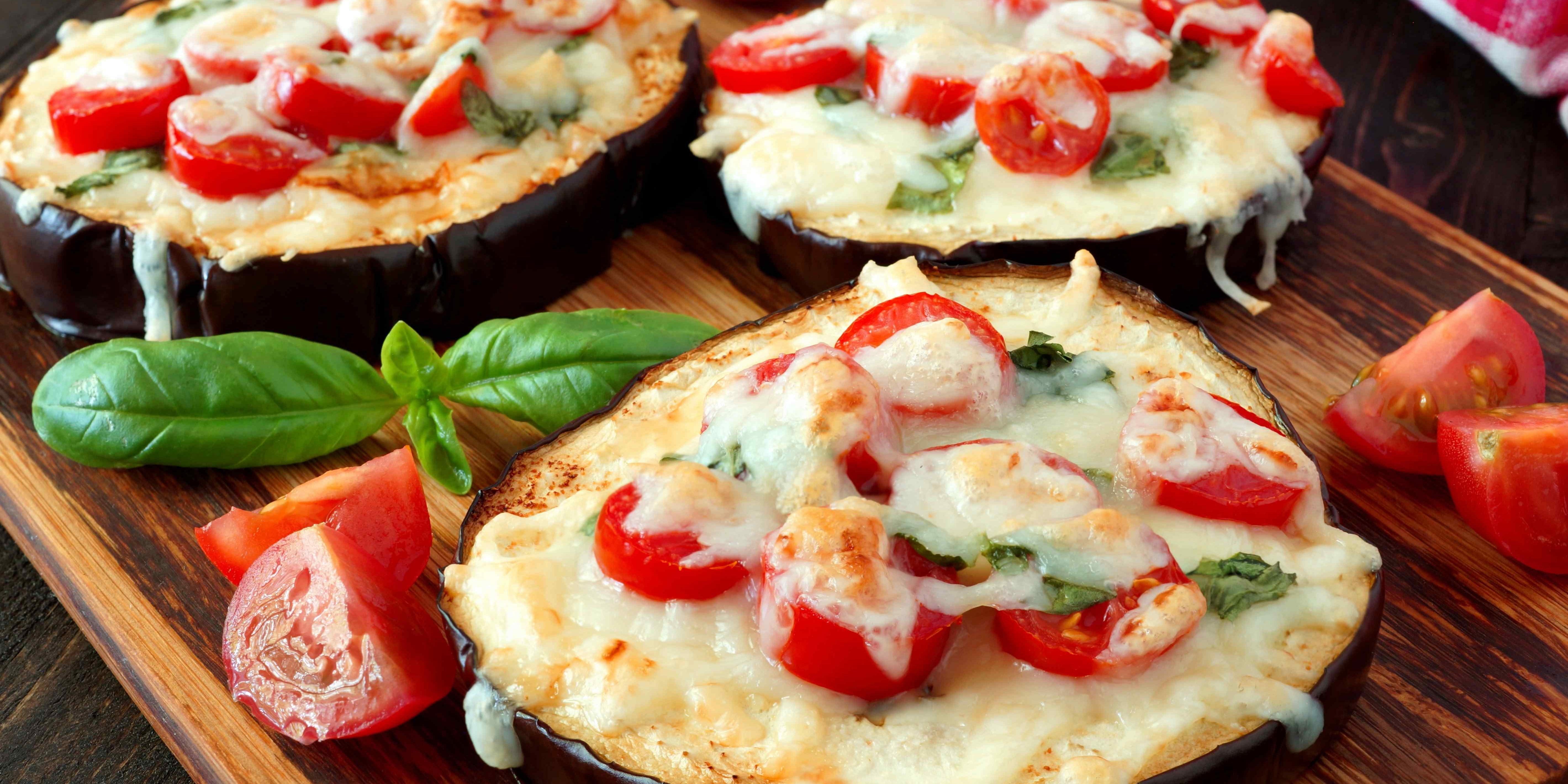 Mini Eggplant Pizza Bites ShortNSweet Life's Short, So Make It Sweet